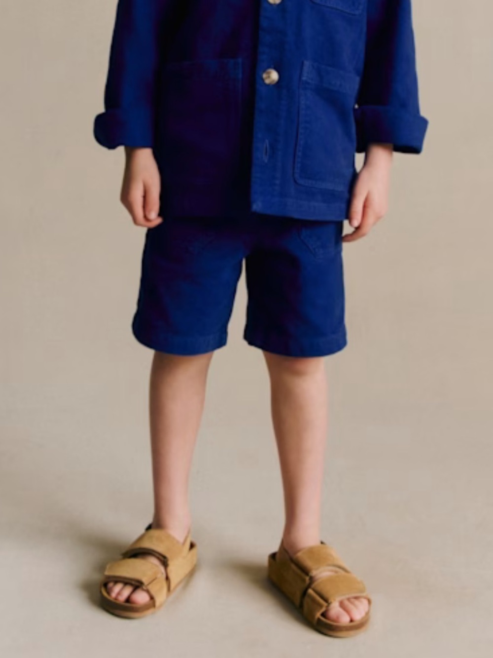 Sezane Alexis Shorts Indigo Blue Size 4
